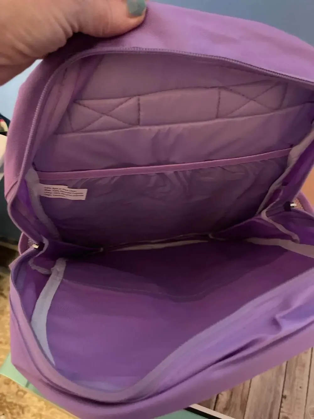 dealworthy 15" Laptop Backpack - Purple - Picture 4 of 4